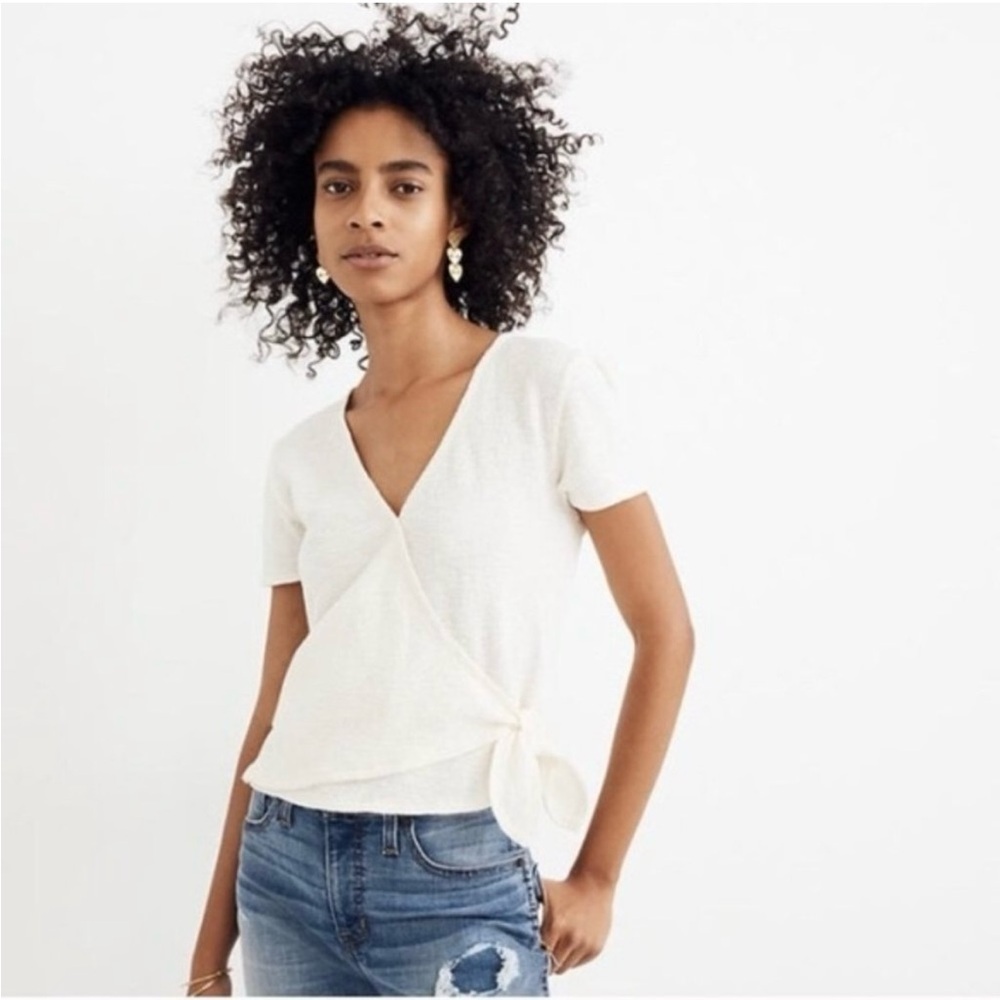 Madewell Wrap Top x-small